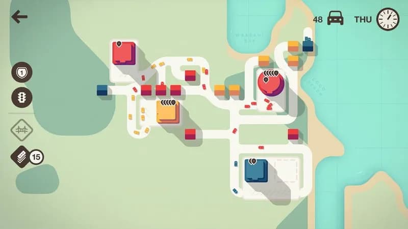 Mini Motorways gameplay screenshot 3