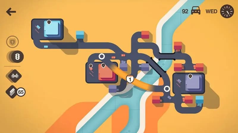 Mini Motorways gameplay screenshot 4