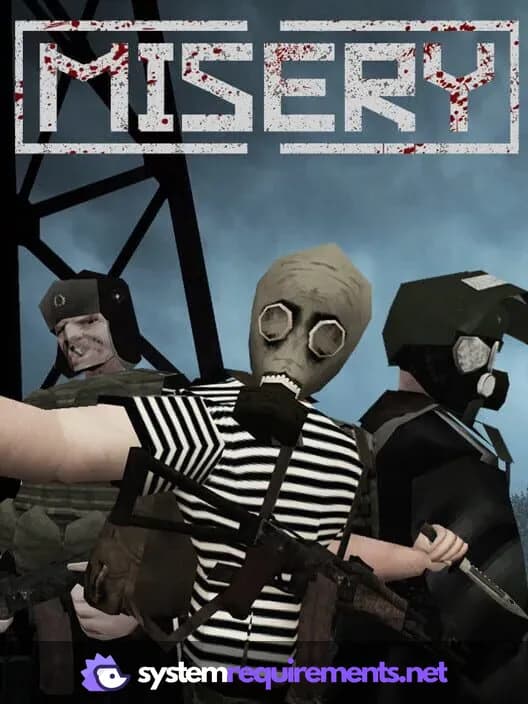 MISERY PC game cover art