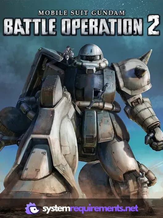 MOBILE SUIT GUNDAM BATTLE OPERATION 2 cover art - view system requirements