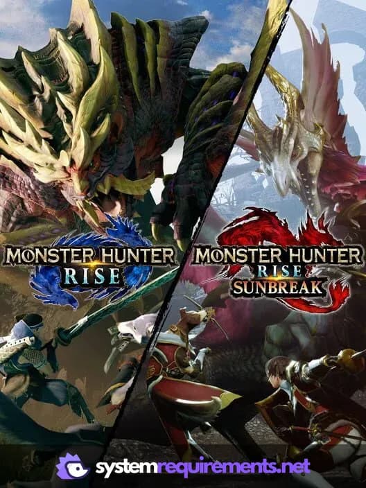MONSTER HUNTER RISE PC game cover art