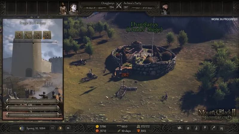 Mount & Blade II: Bannerlord gameplay screenshot 2