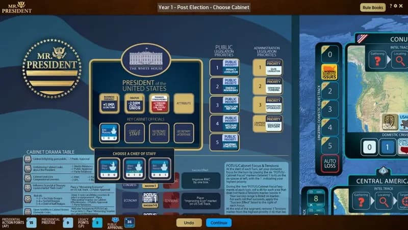 Mr. President gameplay screenshot 1