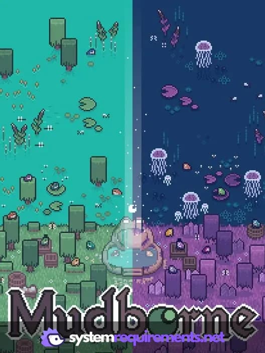 Mudborne: Frog Management Sim PC game cover art