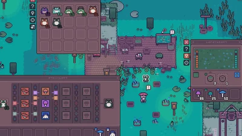 Mudborne: Frog Management Sim gameplay screenshot 4