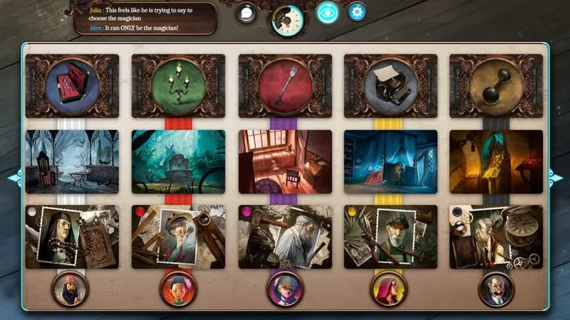Mysterium: A Psychic Clue Game gameplay screenshot 4