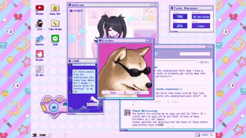 NEEDY STREAMER OVERLOAD gameplay screenshot 1