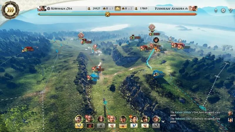 NOBUNAGA'S AMBITION: Awakening gameplay screenshot 2