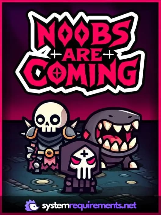 Noobs Are Coming PC game cover art