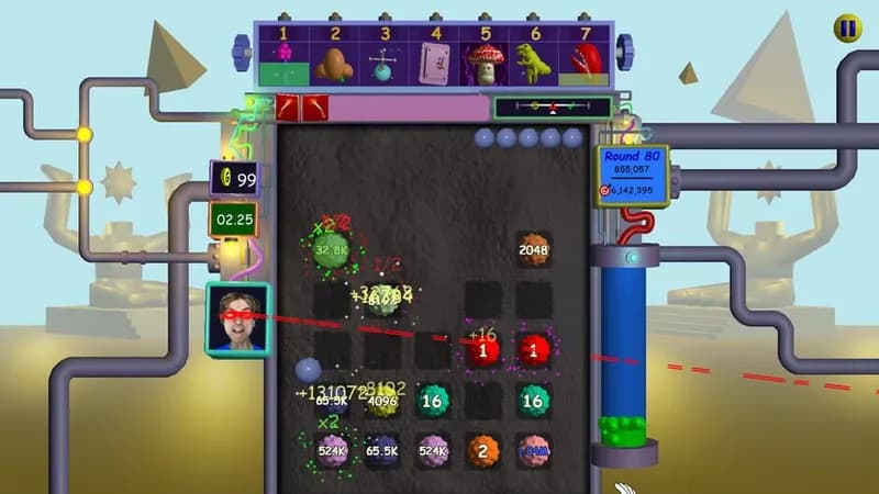 Nubby's Number Factory gameplay screenshot 2