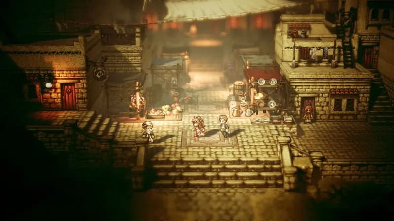 OCTOPATH TRAVELER gameplay screenshot 4