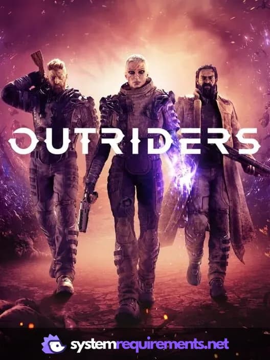 OUTRIDERS PC game cover art