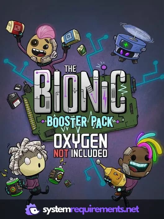 Oxygen Not Included: The Bionic Booster Pack PC game cover art