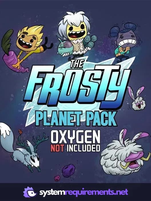 Oxygen Not Included: The Frosty Planet Pack cover art - view system requirements