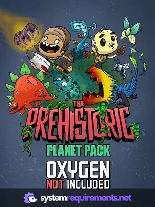 Oxygen Not Included: The Prehistoric Planet Pack PC game cover art