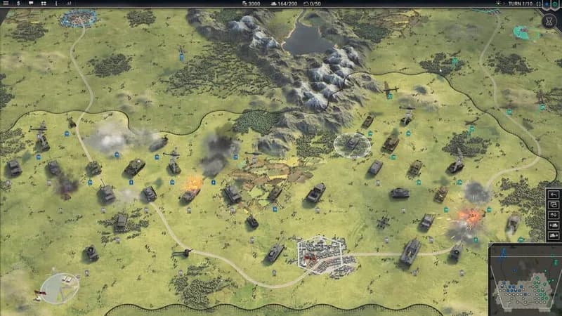 Panzer Corps 2 gameplay screenshot 2