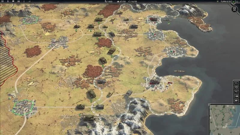 Panzer Corps 2 gameplay screenshot 3