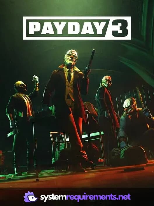 PAYDAY 3 cover art - view system requirements