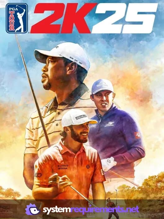 PGA TOUR 2K25 cover art - view system requirements