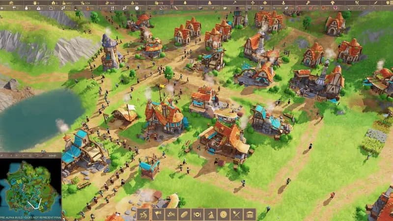 Pioneers of Pagonia gameplay screenshot 1