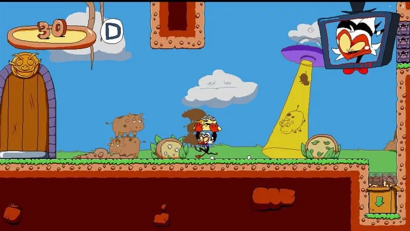 Pizza Tower gameplay screenshot 2