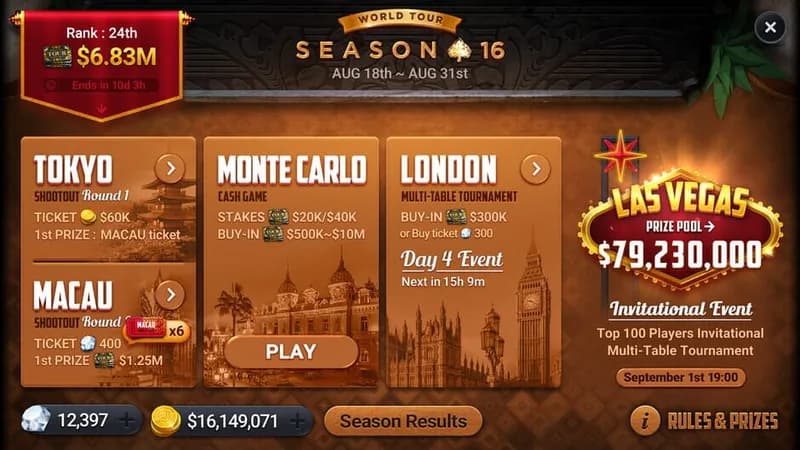 Poker Championship gameplay screenshot 2