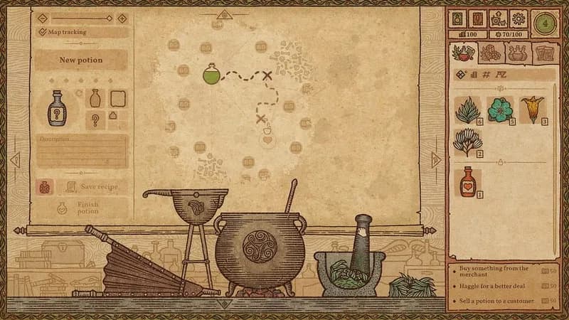 Potion Craft: Alchemist Simulator gameplay screenshot 1