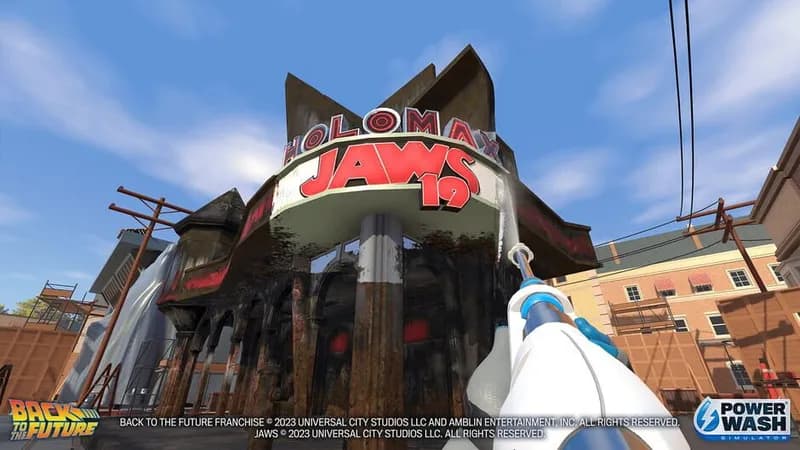 PowerWash Simulator – Back to the Future Special Pack gameplay screenshot 4