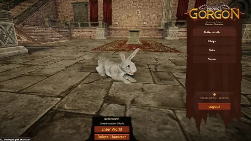 Project: Gorgon - Extra Character Slots Pack gameplay screenshot 1