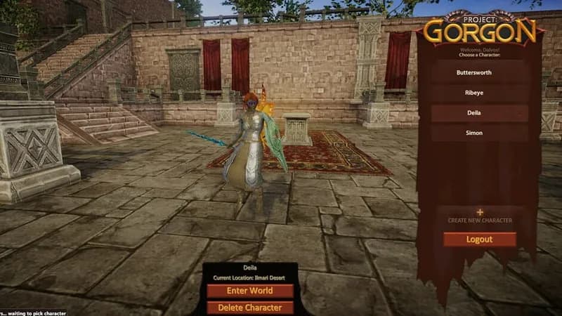 Project: Gorgon - Extra Character Slots Pack gameplay screenshot 3