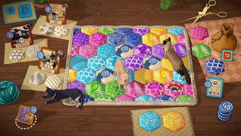 Quilts and Cats of Calico gameplay screenshot 1