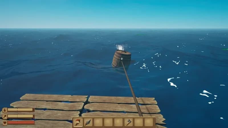 Raft gameplay screenshot 1