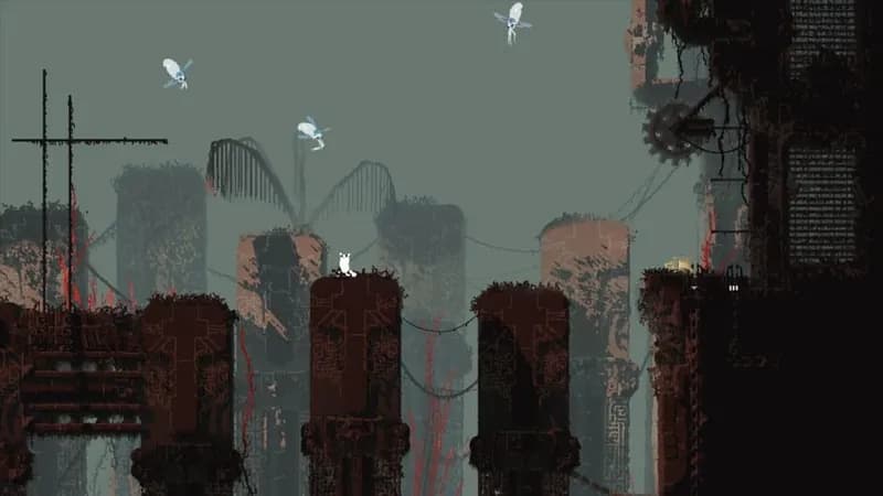 Rain World gameplay screenshot 4