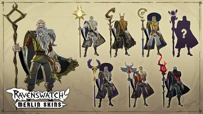 Ravenswatch - Merlin gameplay screenshot 3