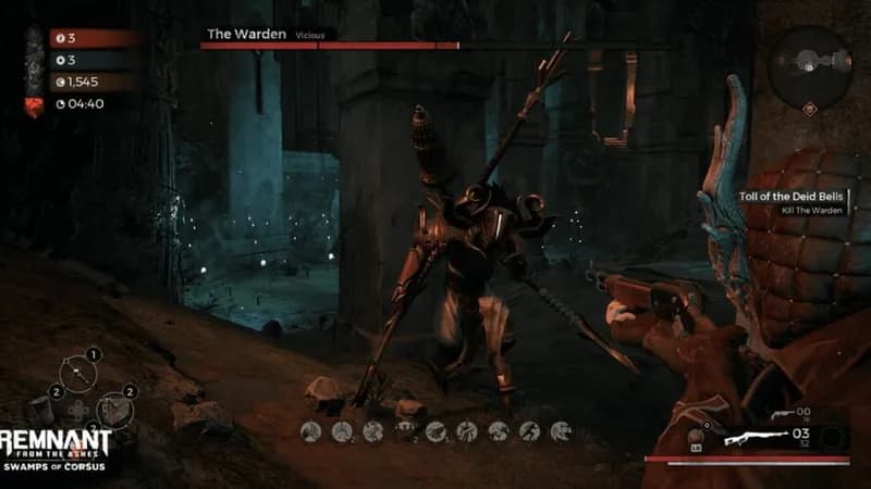 Remnant: From the Ashes - Swamps of Corsus gameplay screenshot 2