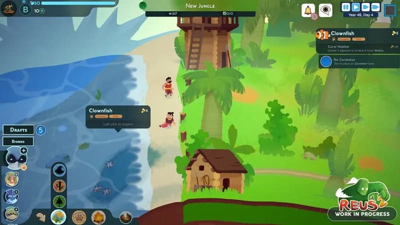 Reus 2 - Grasslands gameplay screenshot 1