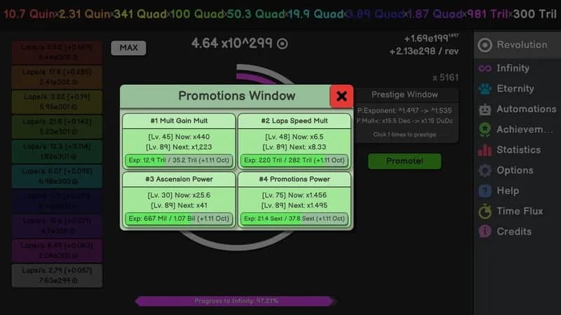 Revolution Idle gameplay screenshot 3