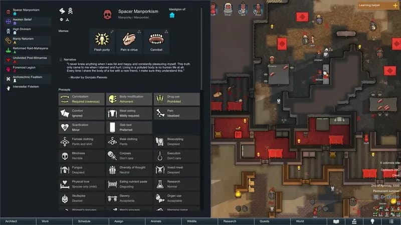 RimWorld - Ideology gameplay screenshot 4