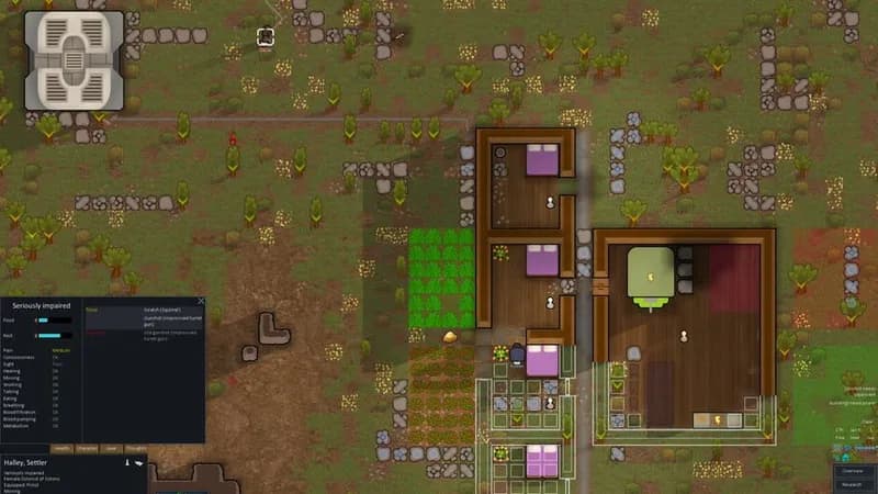 RimWorld gameplay screenshot 1