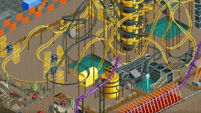RollerCoaster Tycoon Classic gameplay screenshot 2