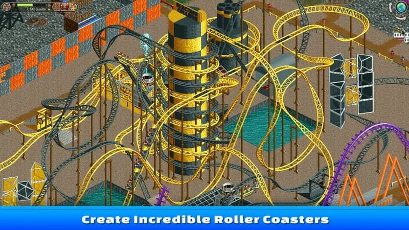 RollerCoaster Tycoon Classic gameplay screenshot 3