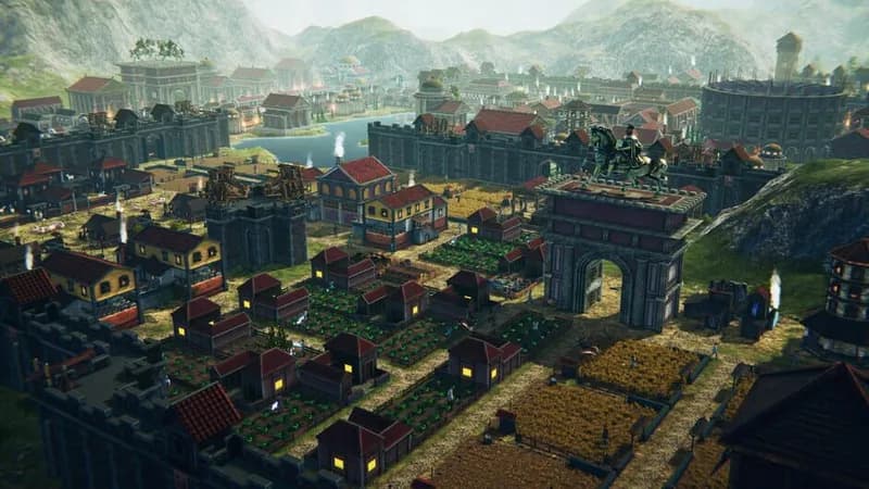 Roman Triumph: Survival City Builder gameplay screenshot 2