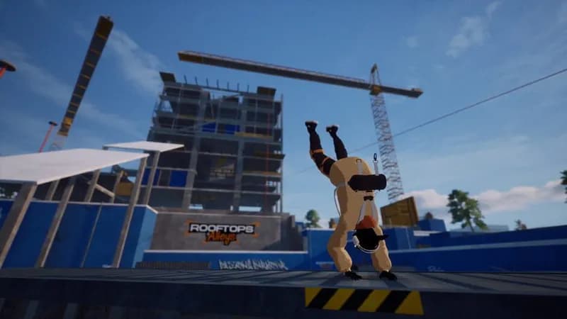 Rooftops & Alleys: The Parkour Game gameplay screenshot 2