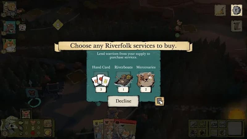 Root: The Riverfolk Expansion gameplay screenshot 3