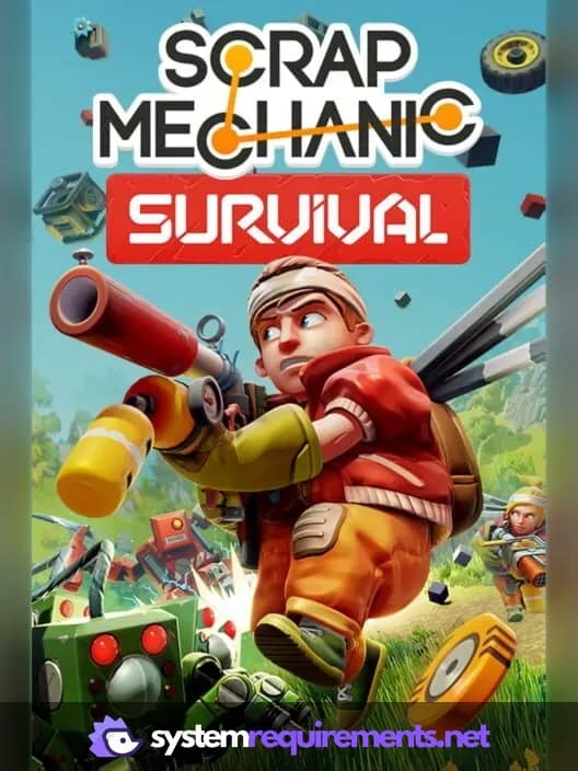 Scrap Mechanic PC game cover art