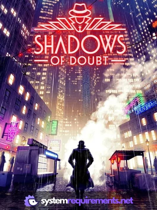 Shadows of Doubt PC game cover art