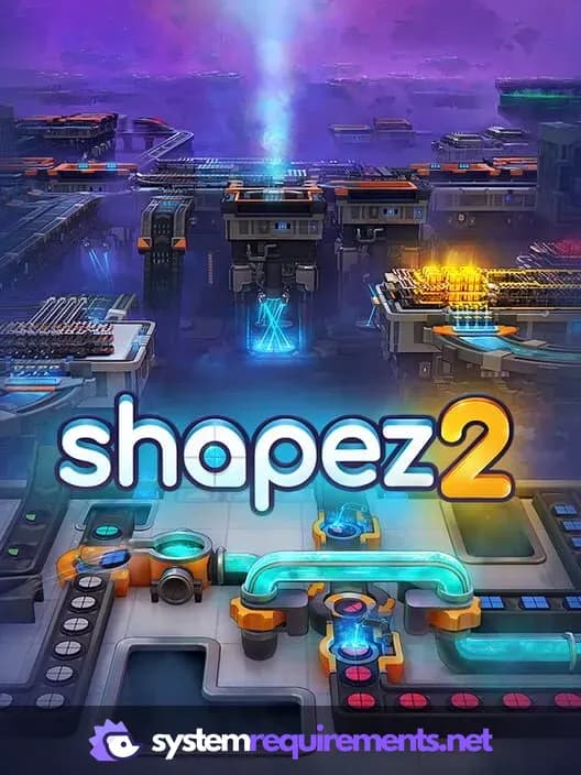 shapez 2 PC game cover art