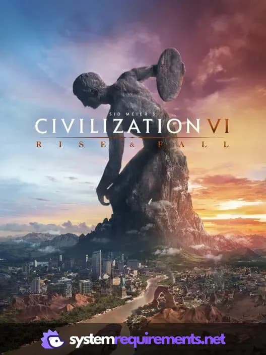 Sid Meier’s Civilization VI: Rise and Fall PC game cover art