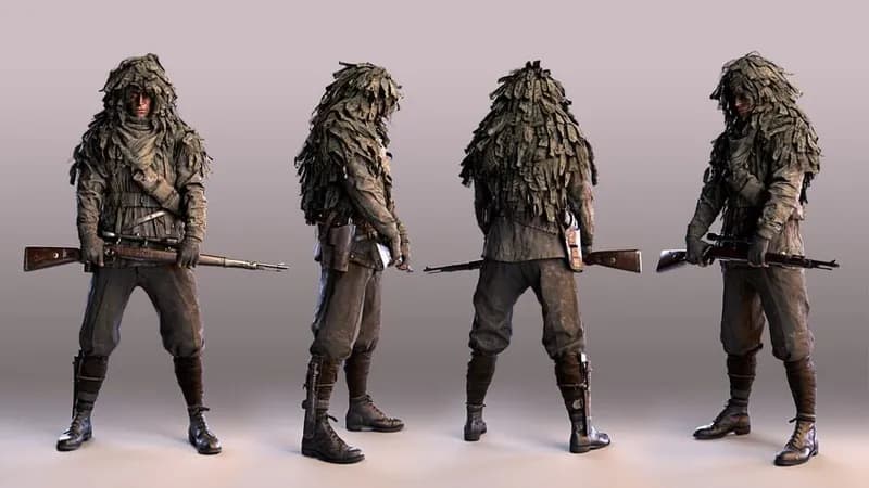 Sniper Elite 5 : Concealed Target Weapon and Skin Pack gameplay screenshot 2