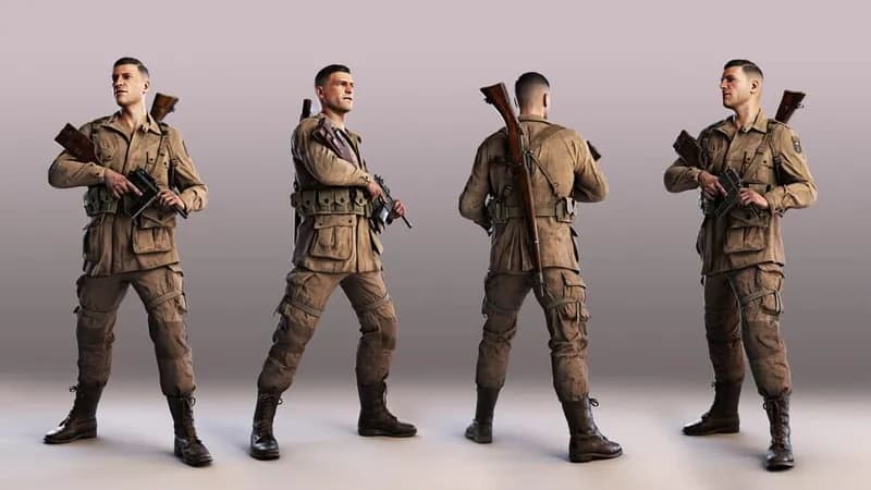 Sniper Elite 5: Kraken Awakes Mission, Weapon and Skin Pack gameplay screenshot 1